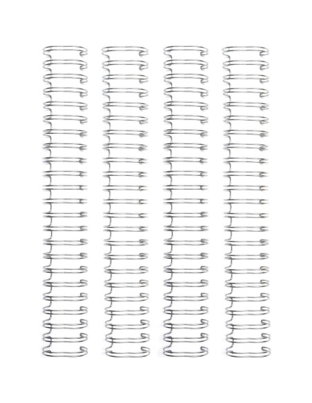 Wiro 1'' Blanco y negro 4 ud