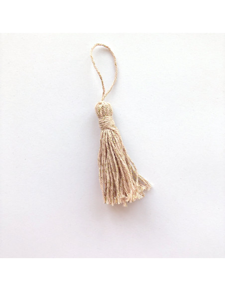 Borla Baker's Twine arena dorada