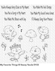 Sello mft Joyful Heart Bears