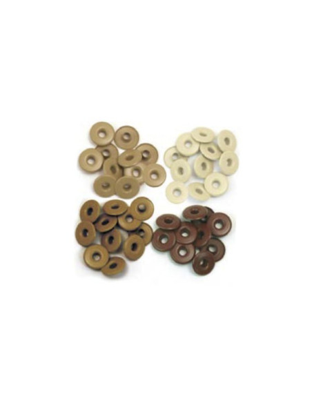Wide Eyelets 3/16" rosas