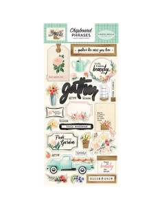 chipboar accents flower market