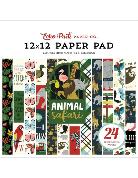 Block de papeles Cartabella Animal safari