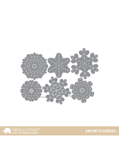 Mama Elephant die Snow capped mountains