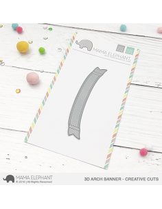 Mama Elephant die birdie wreath