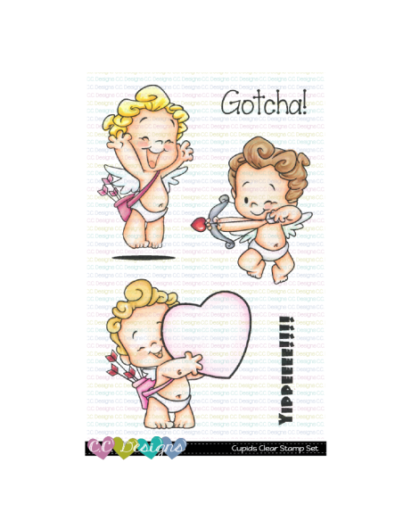 C.C. Designs sello caucho carolers