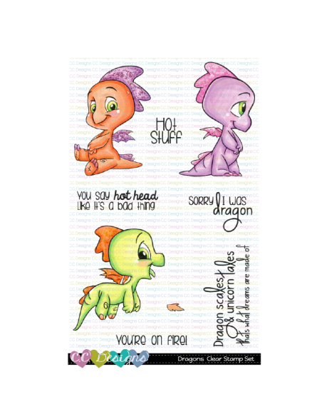 C.C. Designs sello cutie cats polimero