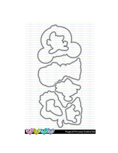 Troquel ccdesign magical princess