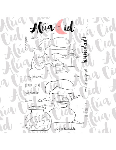 Alua Cid sello  Malabares