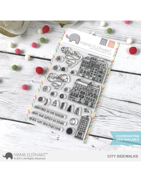 Mama Elephant  Cool Penguins sello