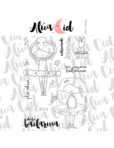 Alua Cid sello El lago de los cisnes