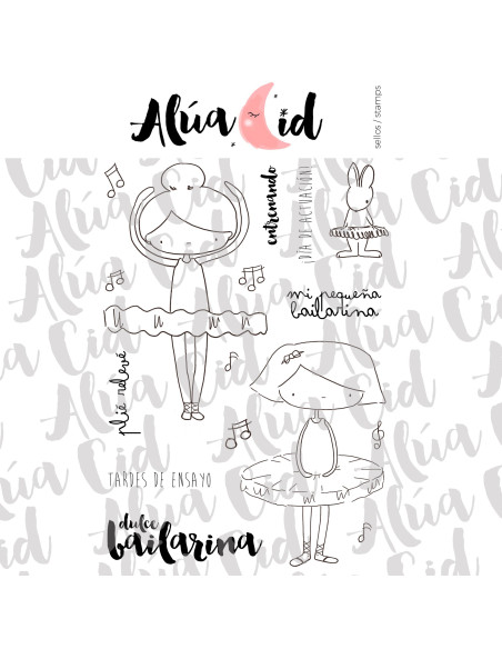 Alua Cid sello El lago de los cisnes