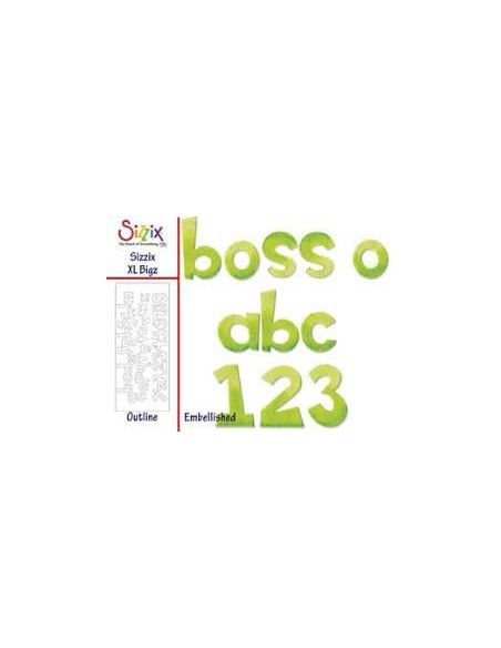Bigz XL alfabeto Boss