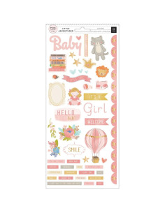 Die Cuts Pink Paisley, Little Adventurer, boy