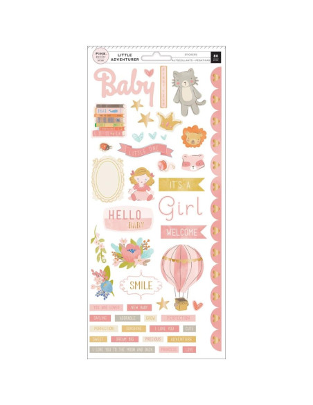 Die Cuts Pink Paisley, Little Adventurer, boy