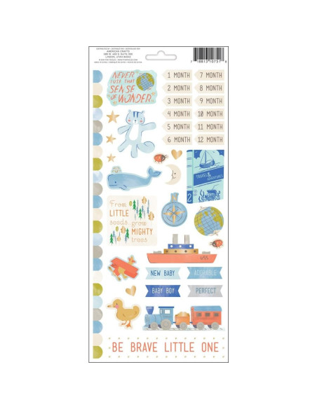 Pegatinas Pink Paisley, Little Adventurer, girl